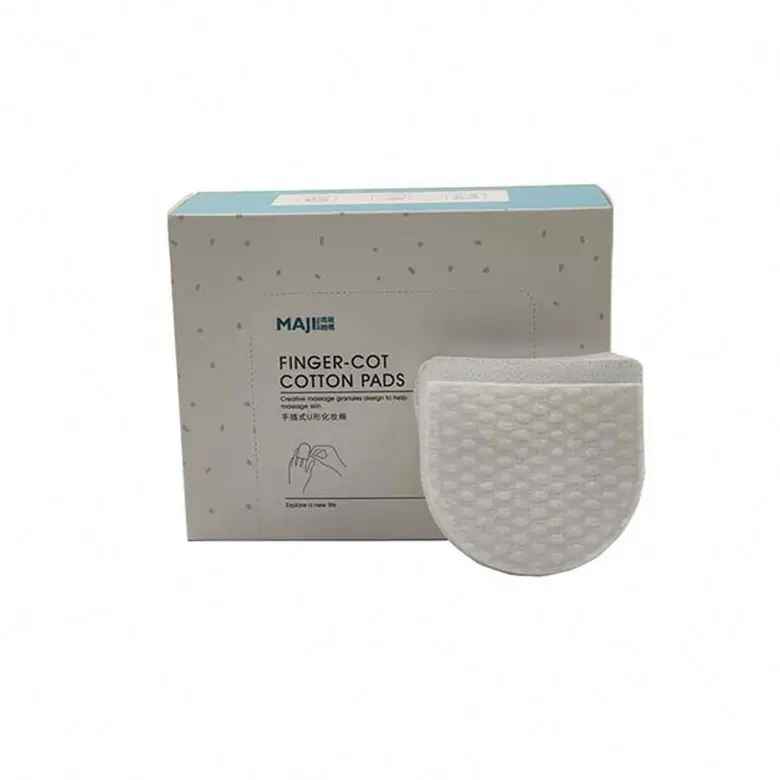 Factory Direct Finger Cotton Pads Cosmetic Facial Cleaning Cotton Pads Peel Pad For Makeup Remover