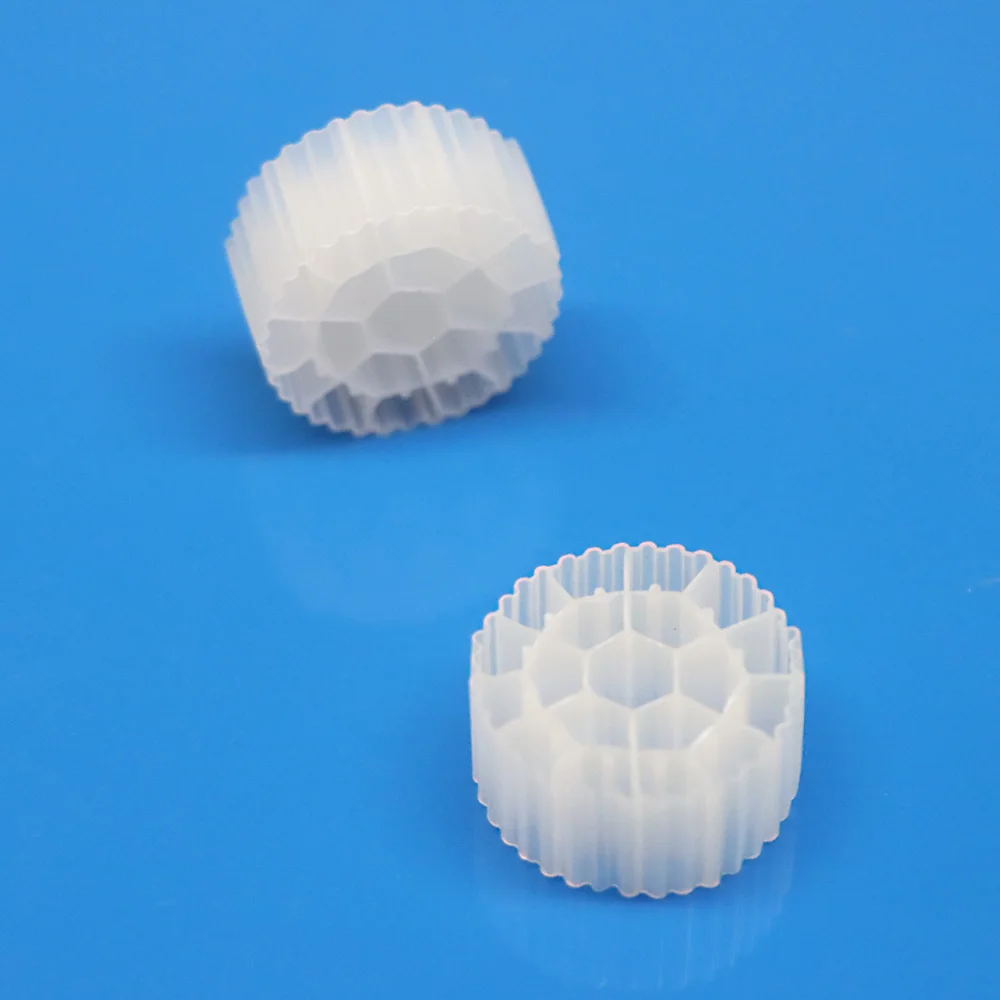 100% pure HDPE K1 moving bed biofilm reactor bio media carrier plastic MBBR filter media for water treatment