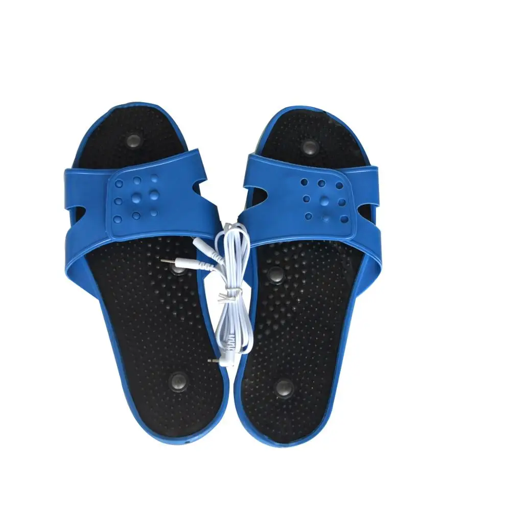 Blue Foot Electrotherapy Slipper Massager feet Acupuncture Stimulate Muscle