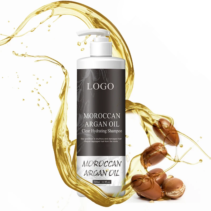 Wholesale Best Quality Hair Treatment Product OEM/ODM Silky Shine Moroccan Oil Moisture Argan Oil Shampoo