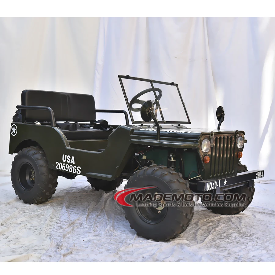 Powerful 3 Wheeler 4 Conversion Kit With 12000 Lbs 12v/24v 4x4 Winch 1200W Electric ATV