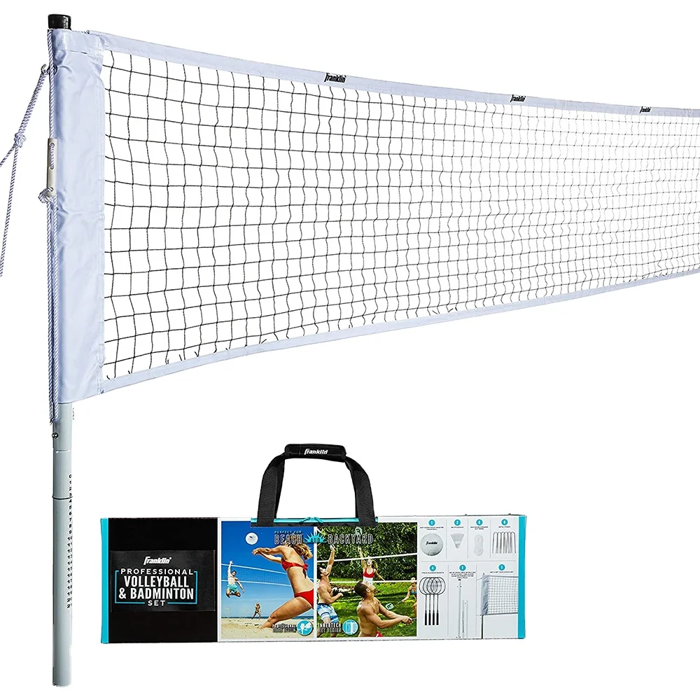 portable badminton net post adjust tennis net Indoor and Outdoor
