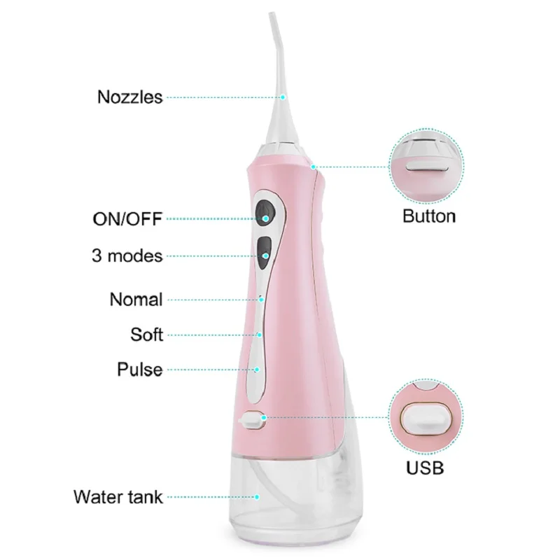  Зубов нить для чиски полости рта воды палочки Flosser Стоматологическая ирригатор зубная щетка с Уолтером Jet портативный