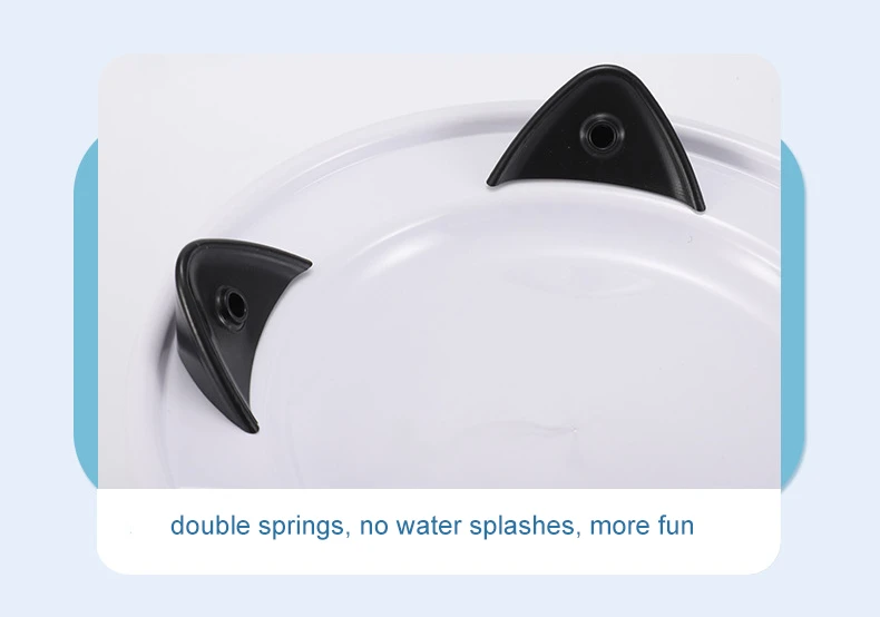 Oem/odm automatic pet fountain indoor cat drinking cat water fountain with led light