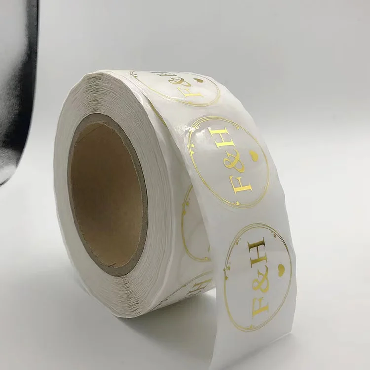 Low MOQ Cheap Cosmetics Private Label Stickers Luxurious Perfume Bottle Packaging Labels