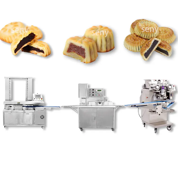 High Efficiency Automatic Maamoul Encrusting Machine Maamoul making Line