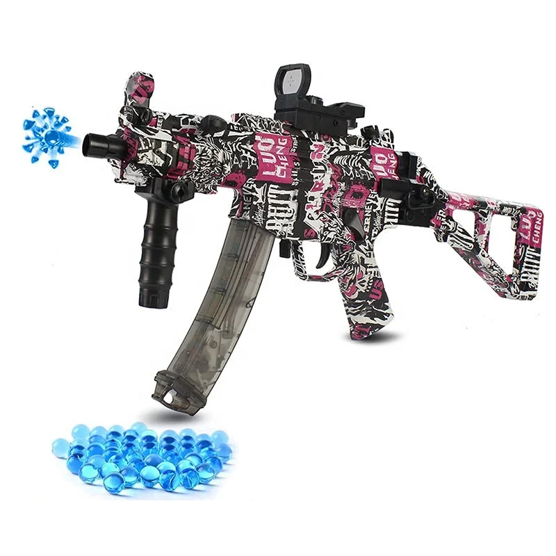Hot Selling MP5K Splatter Electric Ball Blaster Automatic Kids Splat Ball Blaster Gun Water Gel Gun