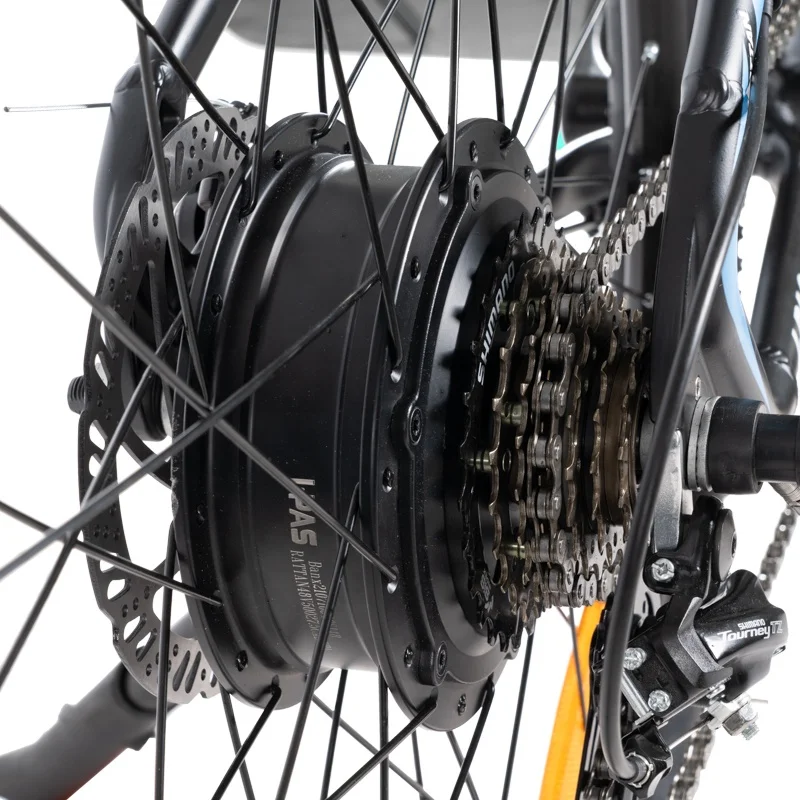 Pathfinder electric bicycle  7 speed flat pack 750w 48V 13ah  fashionable e-bike  in stock US warehouse