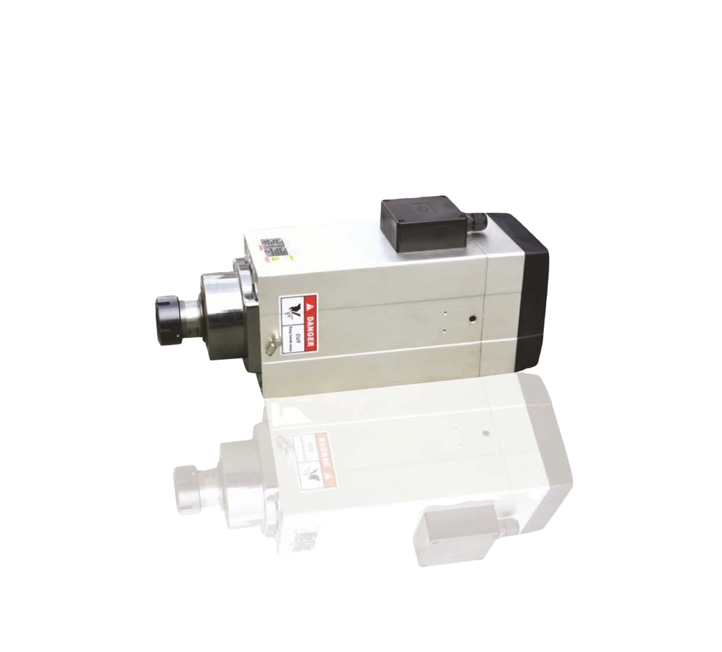 12KW Manual Tool Change Spindle Square air-cooled spindle motor high speed spindle motor for CNC router