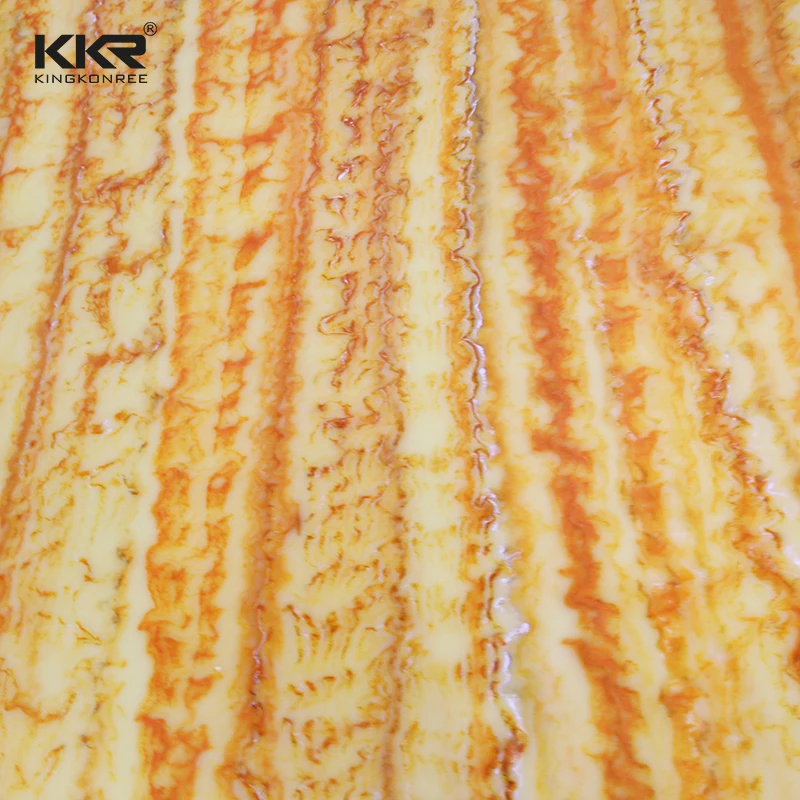 Solid Surface Translucent Sheet For Wall Decoration Big Size Stone Wall Panel Acrylic Resin Solid Surface Sheet