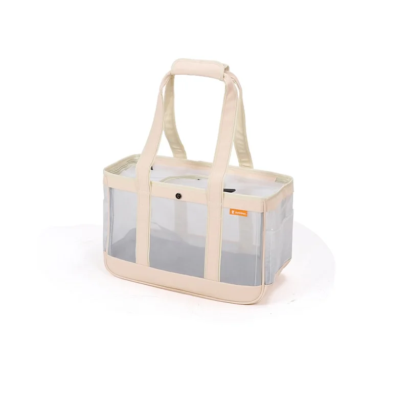 wholesale pet carrier handle bag foldable dog cat travel bag outdoor portable carry all tote bag for pets