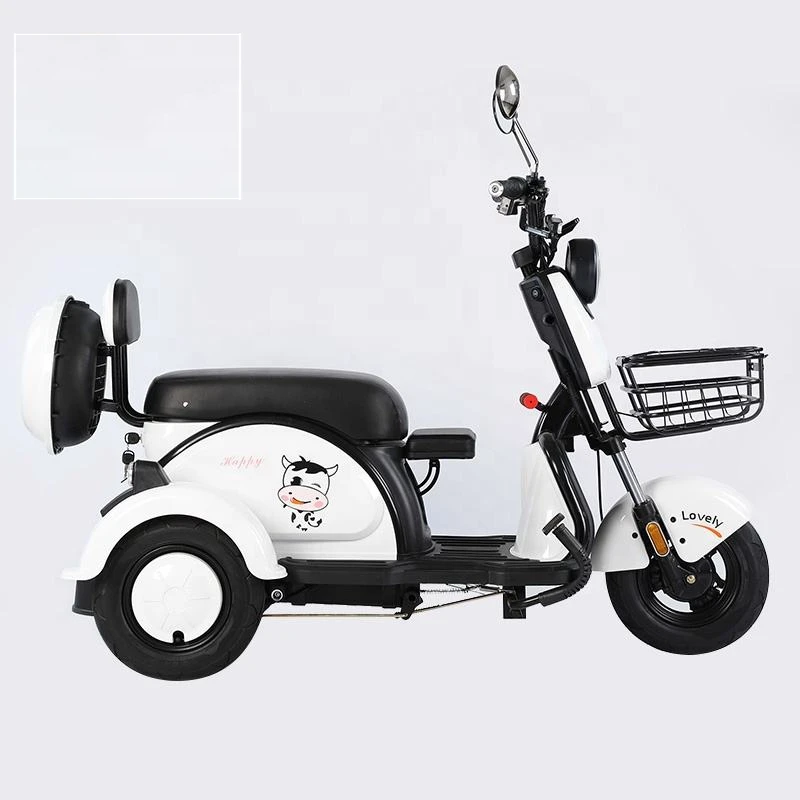 Highlight Headlights Three Wheel Comfortable Armrest Tricicle Electric Tricycle