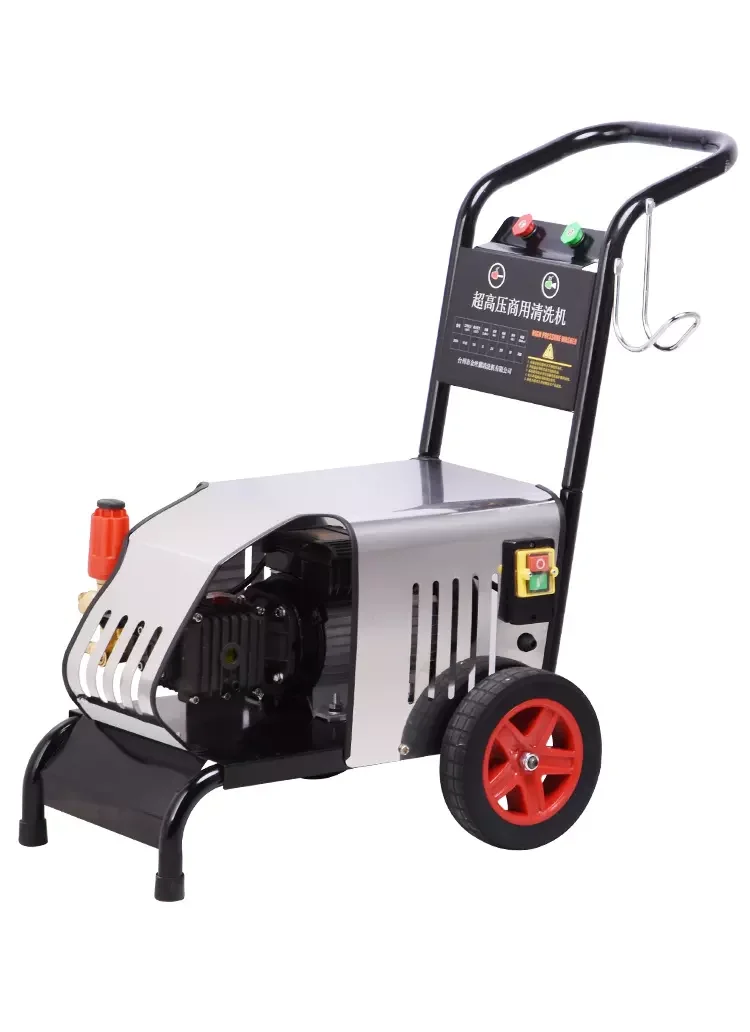 2KW Commercial Car Washing Machines High Pressure Washer Driveway Attachment Industrial Car Washing Equipment 40 220V Wash Pump