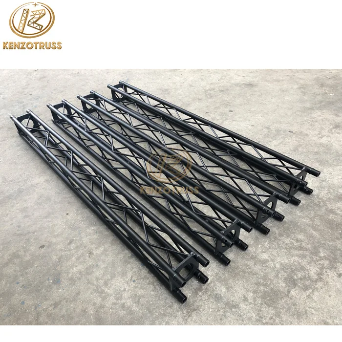 Aluminum black mini stage truss 100mm mini truss