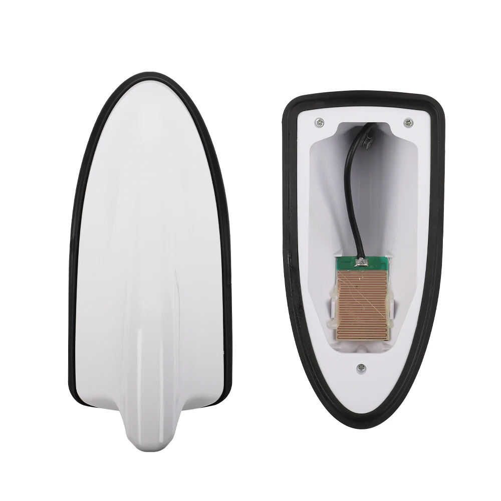 Universal Roof Shark Fin Car Antenna AM FM Radio Signal Aerial Adhesive Tape