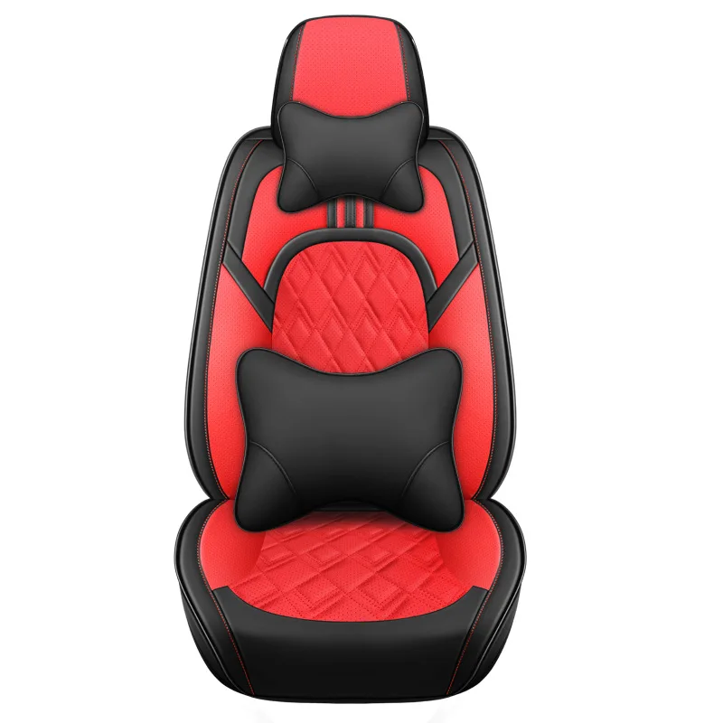 Factory Wholesale  Leather Car Seat Cushion Four Seasons Universal Seat Cover Auto Supplies Direct Sales
