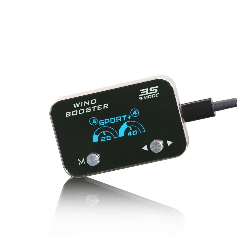 2024  Racing Device  Wholesale Windbooster 9 MODE 3S pedal electric throttle control for Jeep, Toyota and BMW vehicle