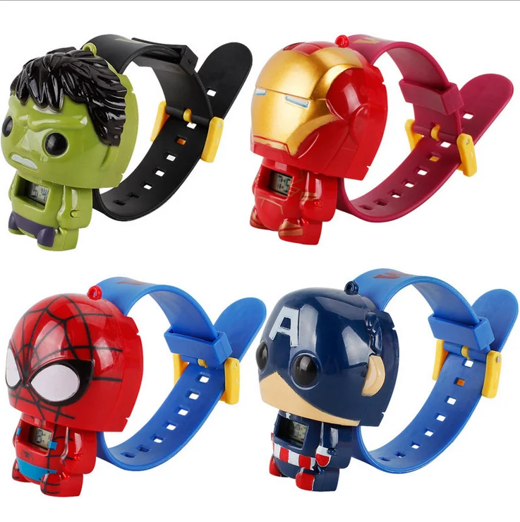 Hot selling animal shape Transformation toy digital children Unisex wrist watch for kids