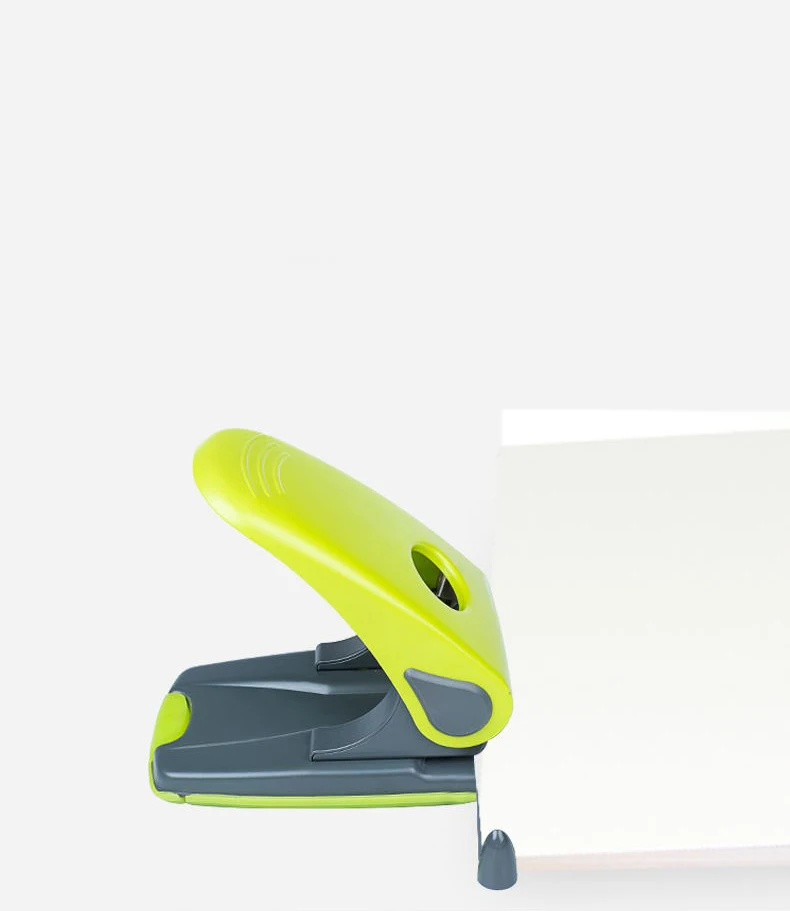 Factory Wholesale Low Price A4 Paper Puncher 2 Holes Stationery Punch High Quality Punch for Paper Crafts Green
