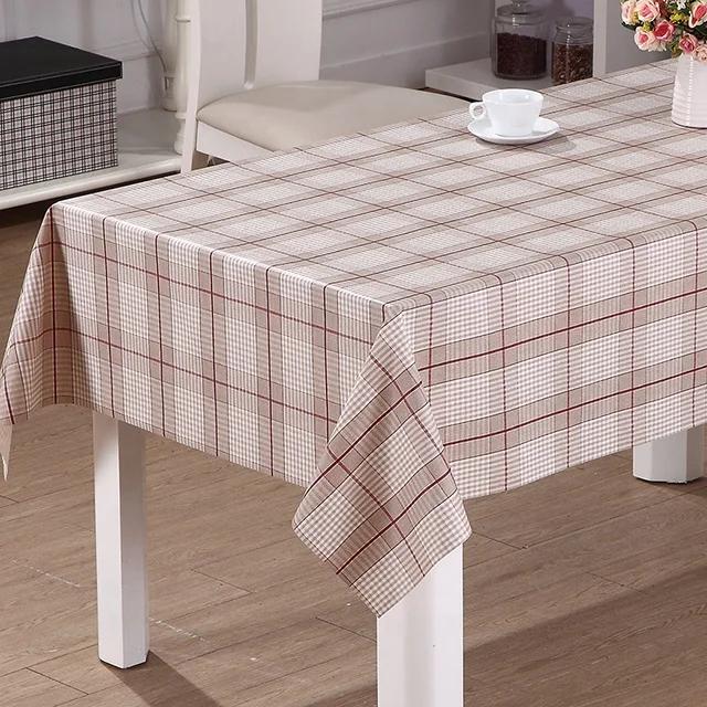 RNPT PVC tablecloth Jute series PW195-R321-1-5 pvc tablecloth
