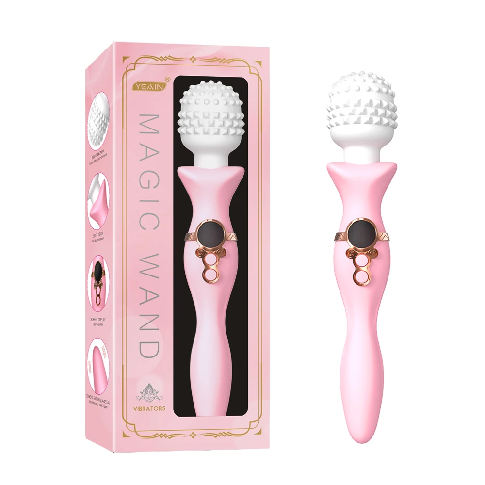 2021 latest double shock female vibrator G SPOT vibrator female masturbation adult product AV stick Dildo