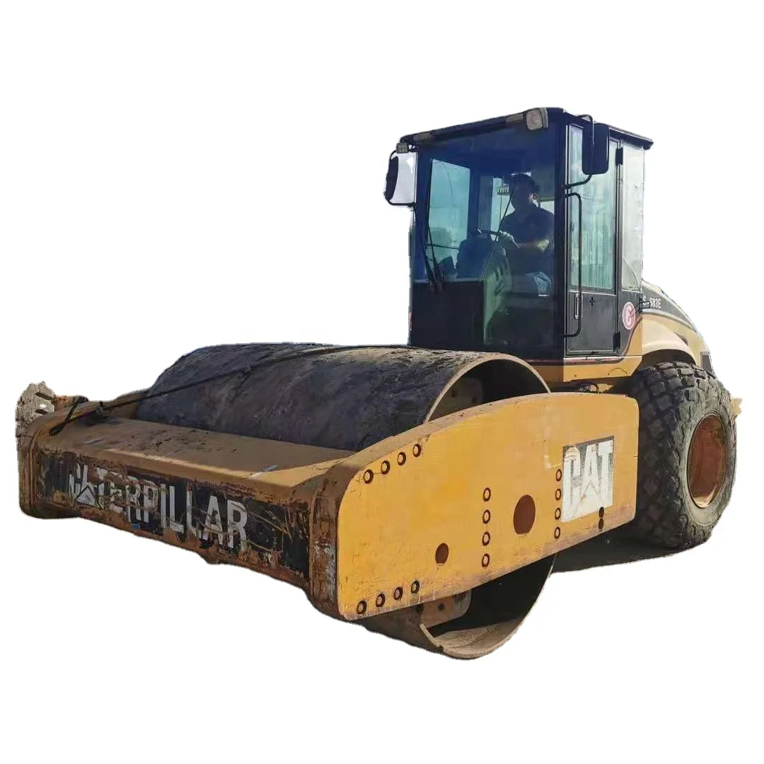 Вибрирующий Гладкий дорожный каток CAT CS 683E б/у для продажи хорошее состояние Caterpillar