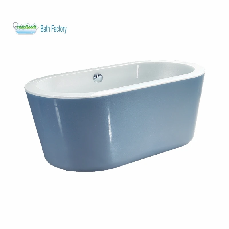 CE ванная серая акриловая ванночка из стеклопластика глубокая душевая кабина отдельные ванночки