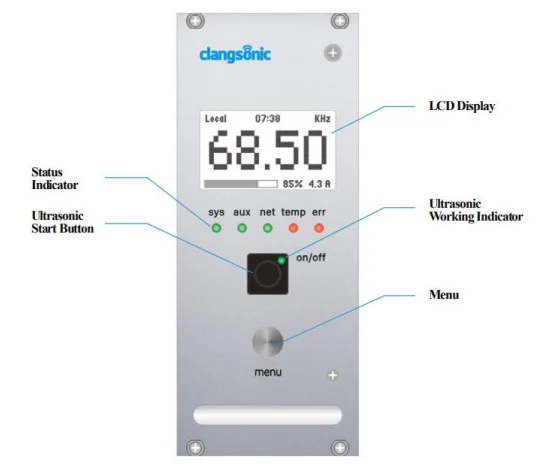
Clangsonic high power variable frequency double frequency ultrasonic generator 