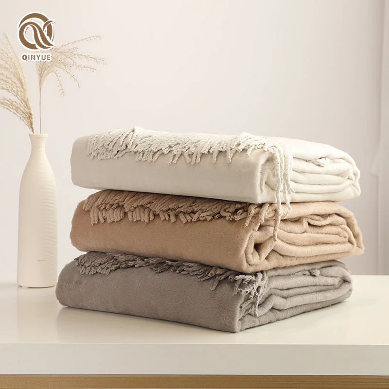 All Season Custom Print Cheap Waterproof Puppy Throw Cover Blanket Cozy Bohemian Blanket Bamboo Blanket For Winter