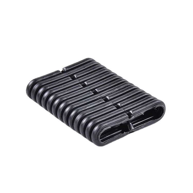 HDPE corrugated plastic flat drainage pipe