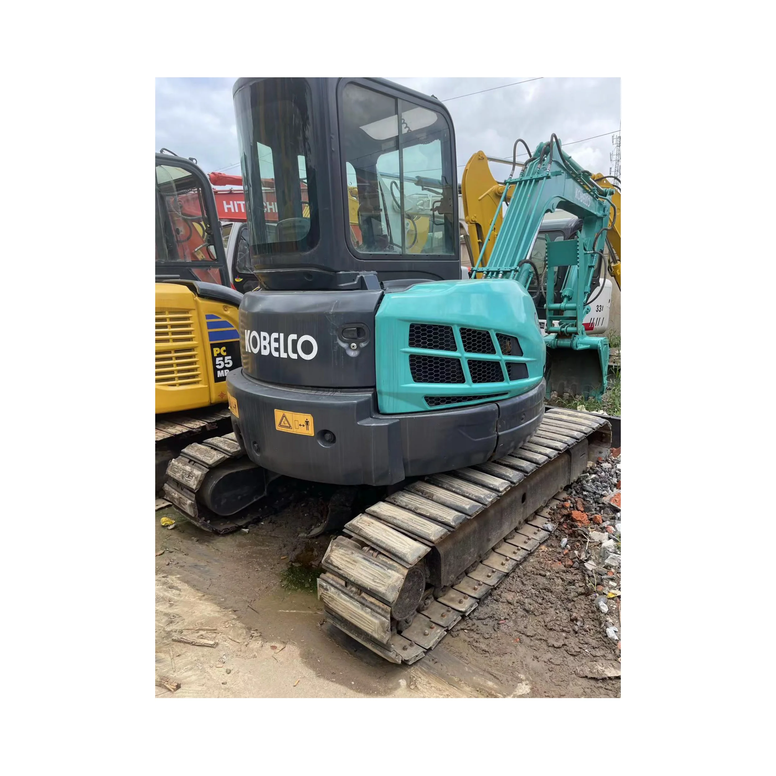 Мини-экскаватор KOBELCO SK55 sh50 sk60 5 тонн хорошая цена Лидер продаж