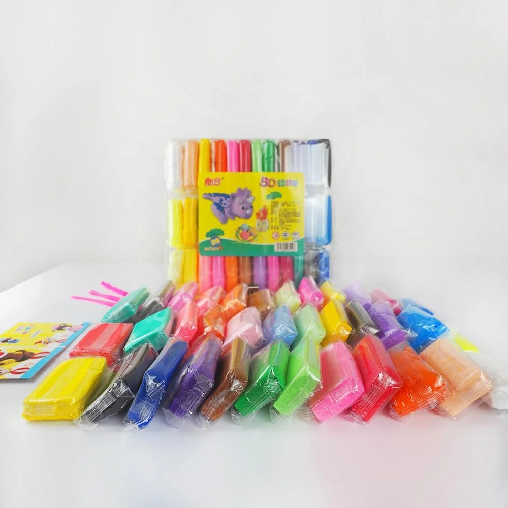 Non-toxic DIY Color Dough Resin Thai Clay For Kids