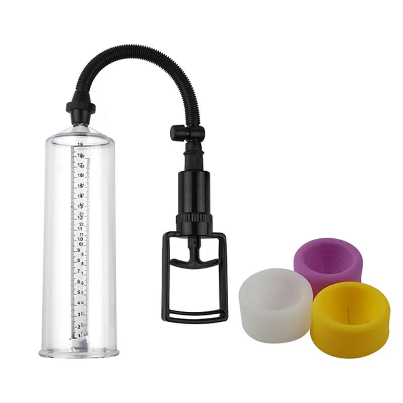 High Quality Male Penis Enlargement Pump Device Wholesale Price Vacuum Penis Pump Blue Box For Men Penis Pump