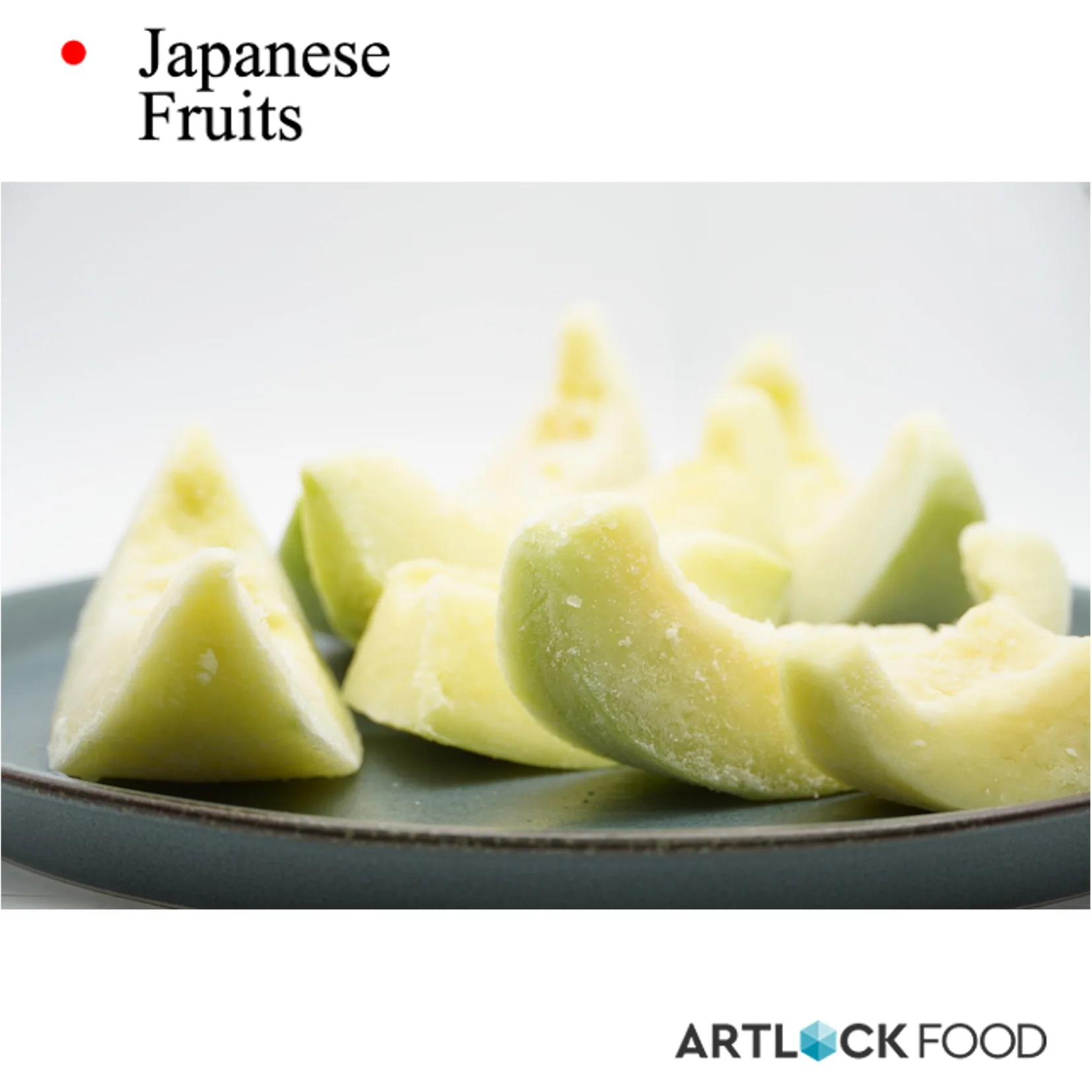 Top Quality Kinds of Japanese IQF frozen fruit Melon(Block)