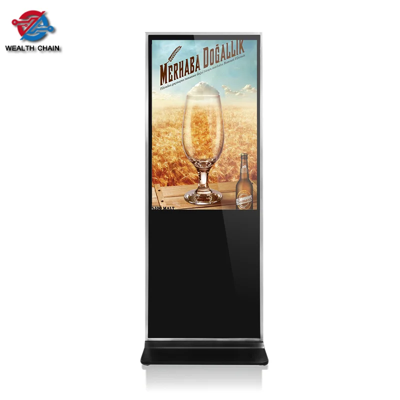 Новый 43 android киоск lcd рекламы сенсорный экран цифровой вывески