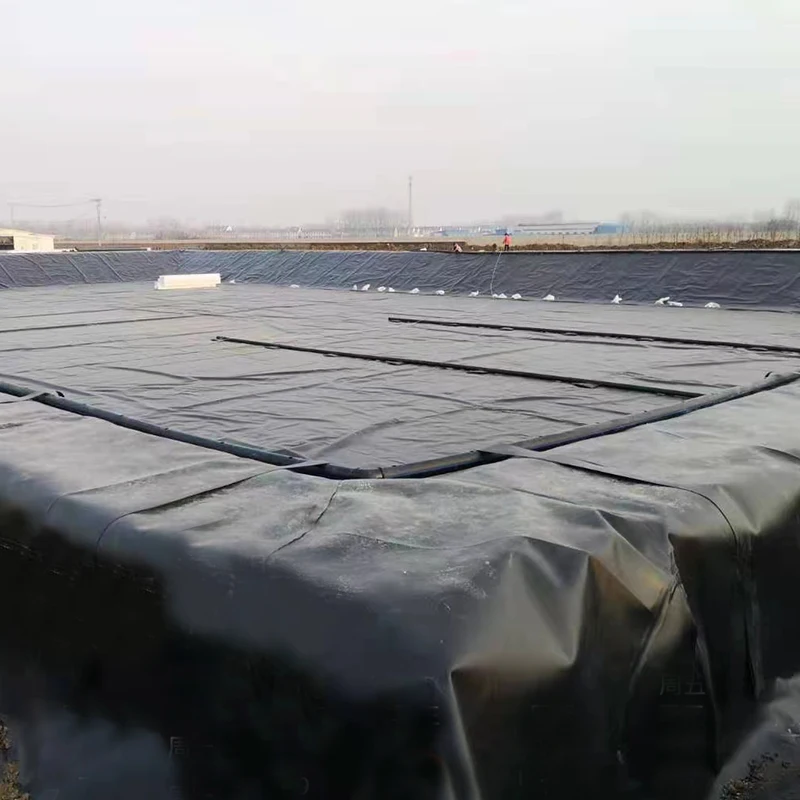 High density polyethylene fish farm hdpe geomembranes 0.5mm 0.7mm fish pond liner aquaculture pond liners for landfill