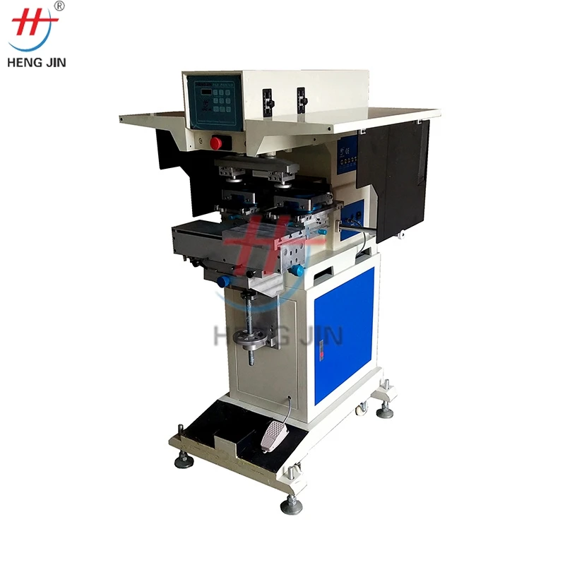 HP-200BY High precision  semi-automatic 2 color ink cup pad printing machine