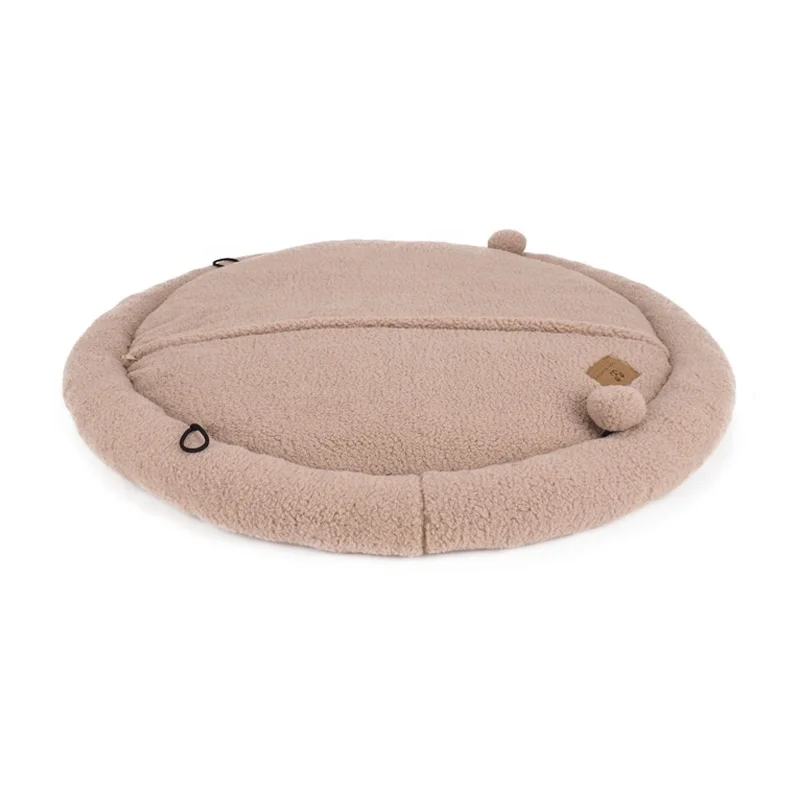 Многофункциональный съемный двусторонний матрас для собак LS pebuddies, новый дизайн, круг 3 в 1, кровать для домашних животных, матрас с мячом для кошек