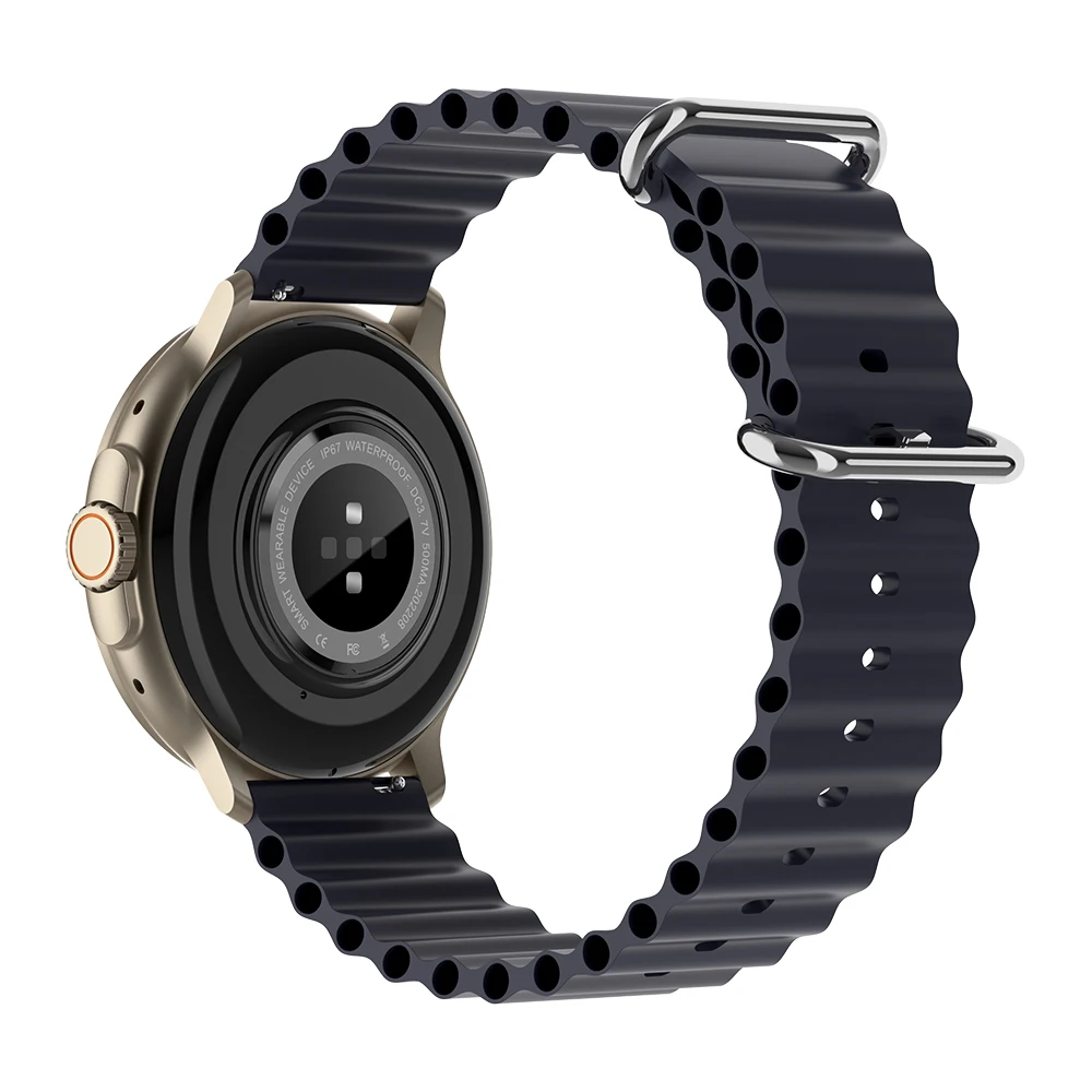 Karen M Smart Watch LC306 for Men Women 1.39'  HD Screen 2023 New Arrival Heart Rate Blood Pressure Monitor Reloj Smartwatch