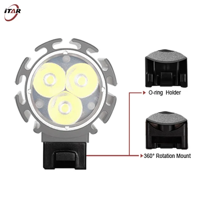 Customization 3000 Lumens LED best bike head Light with original Cree XML2 LEDs