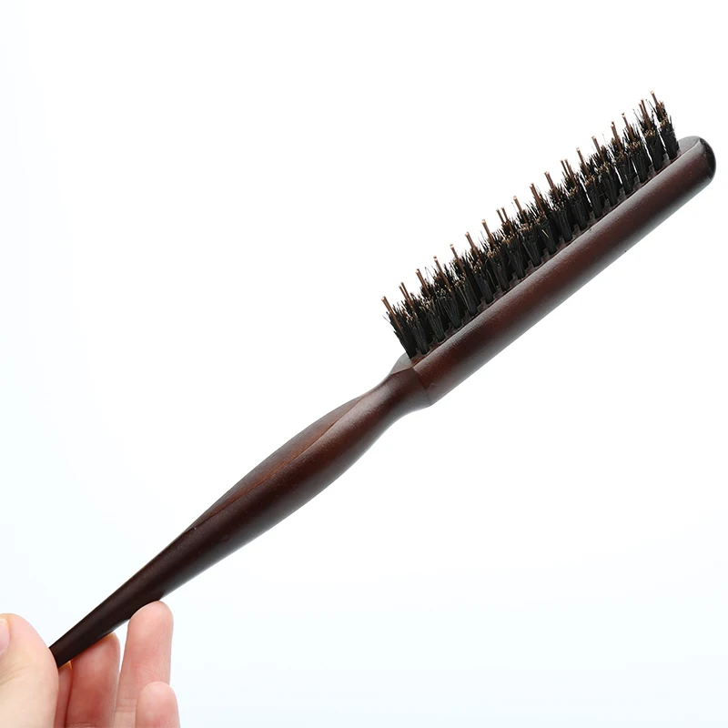 Abeis Wooden Salon Teasing Back  Hair Brush Extension Hairdressing Styling Tools Comb