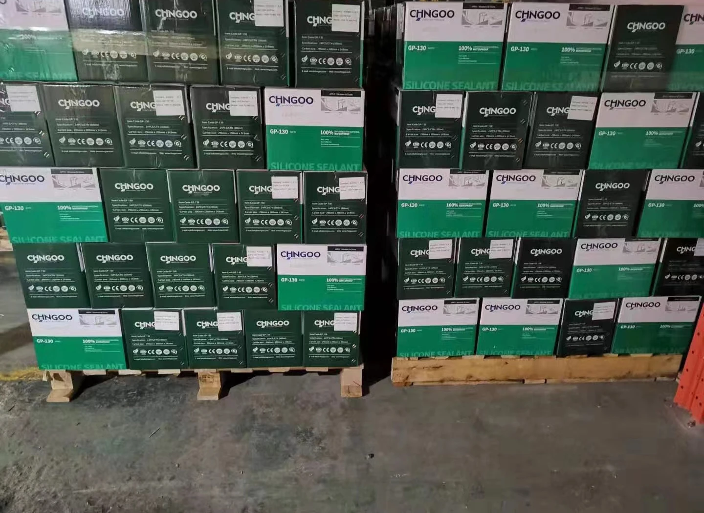 CHNGOO Best Sealing Vertical Joints Acetic 300ml Barrel Multi Purpose Silicone Sealant