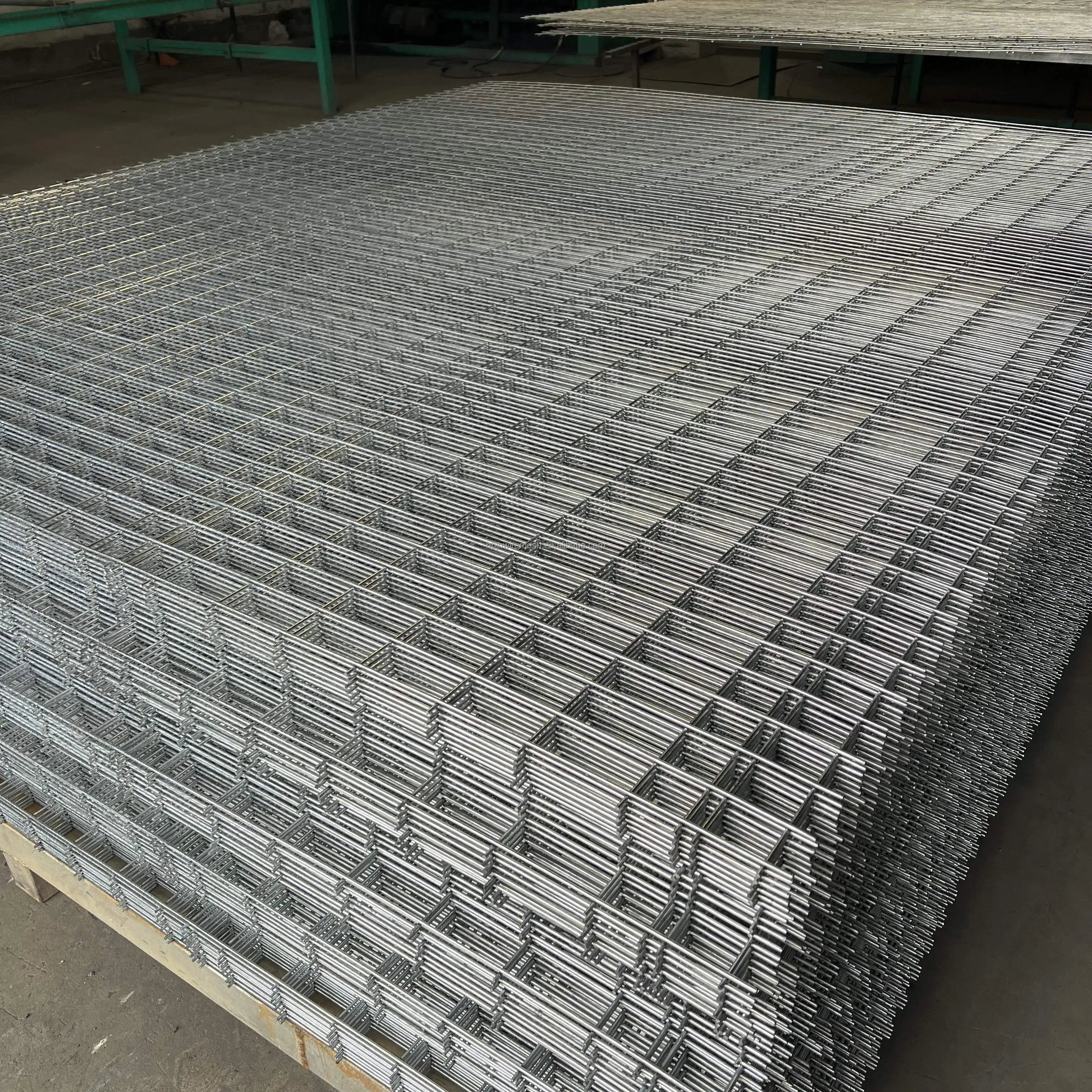 Hot dipped galvanized 2x2 welded wire mesh fence panel 6mm welded wire mesh sheets sizes