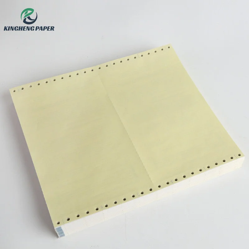 Carbonless Paper (CB/CFB/CF) with Blue/Black Image Computer Paper
