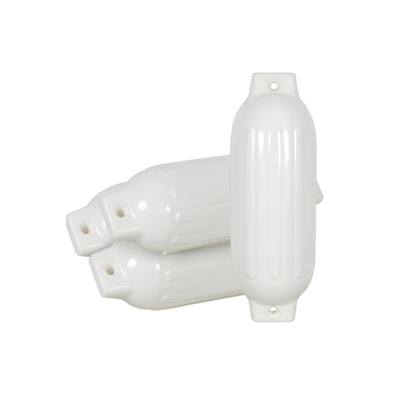 Marine PVC type A white color rubber inflatable Boat Fender for yacht ship