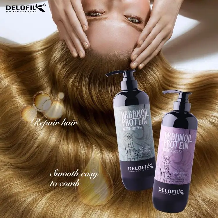 Reliable Supplier Wholesale Hair Treatment Argan Oil Private Label Custom OEM Logo Shampoo