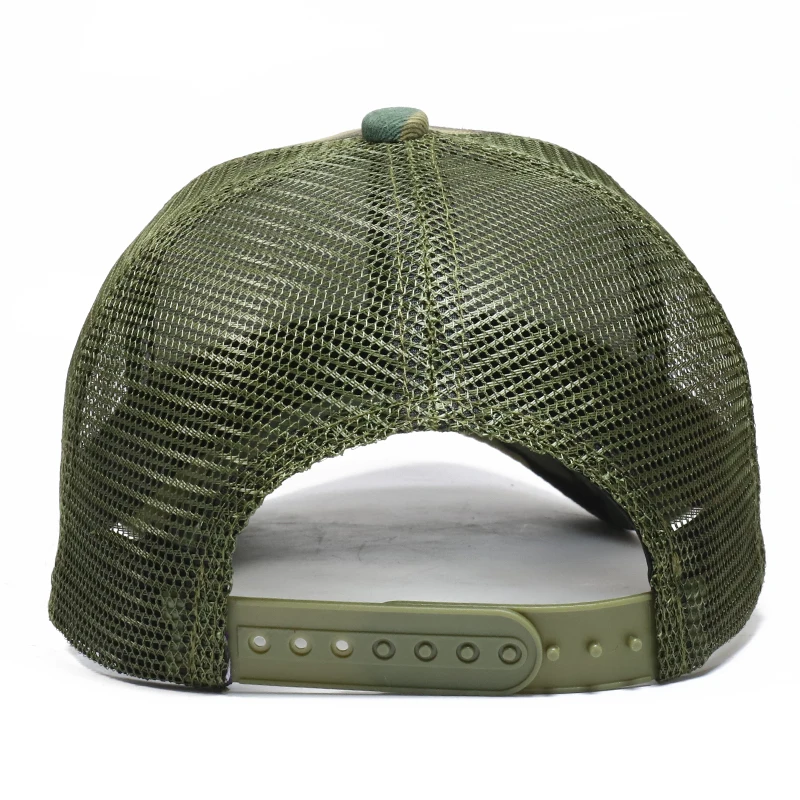 OEM Top Quality Embroidered Promotion Custom Fishing Mesh Hat Cheap Advertising Trucker Sport Cap