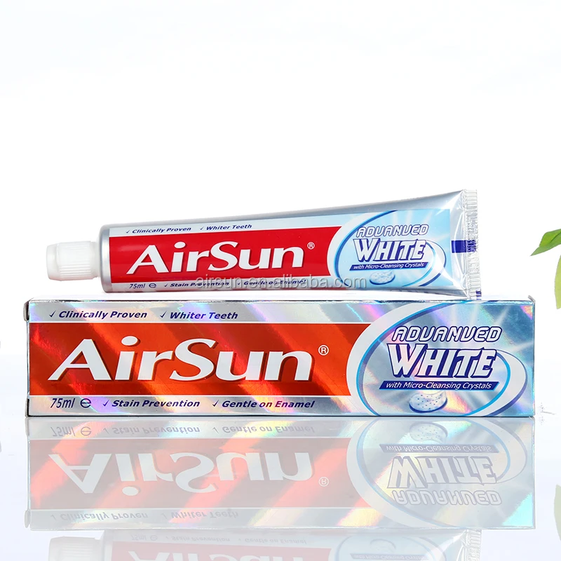 Natural Mint Fluoride whitening toothpaste