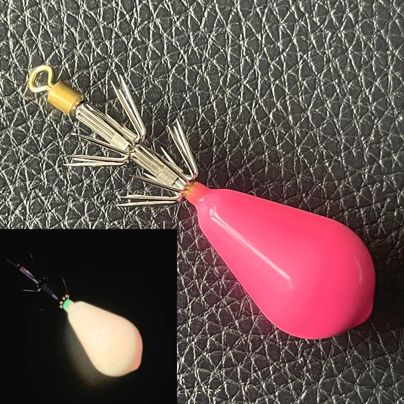 Occlaw squid hook eight claws luminous Octopus ball jig sea fishing lures fishhook 2021 popular in Korea GY02