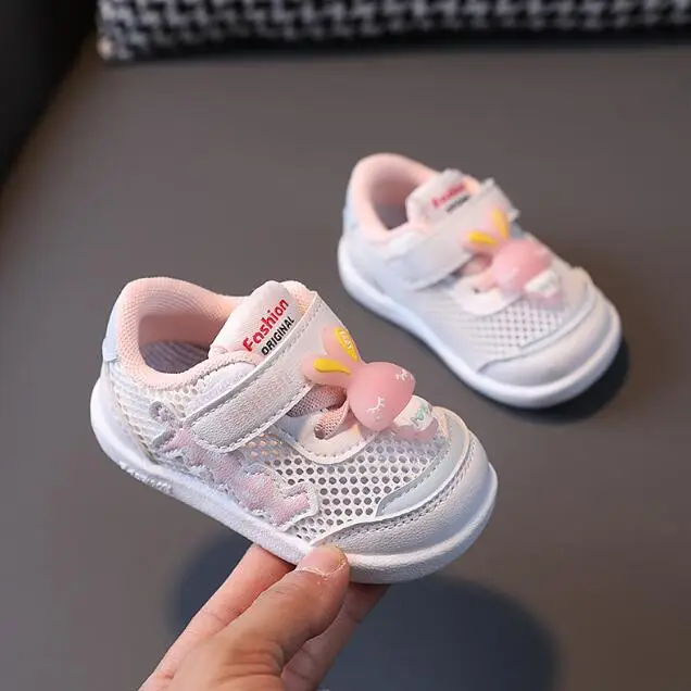 NEW Toddler Mesh Breathable Running shoes  New Low-top Spring Casual Soft Soled Fashion baby kids Sports Shoes